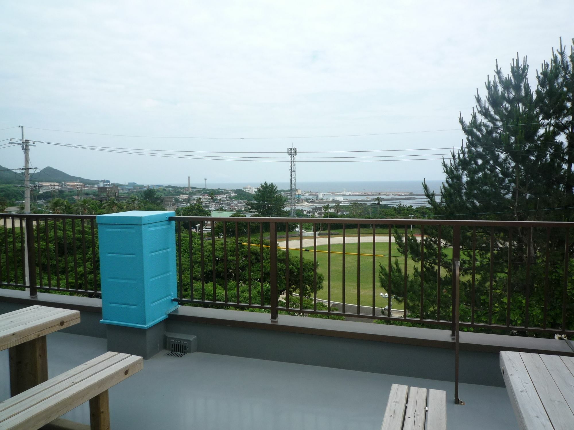 蓝天美景膳食公寓酒店 屋久岛町 外观 照片
