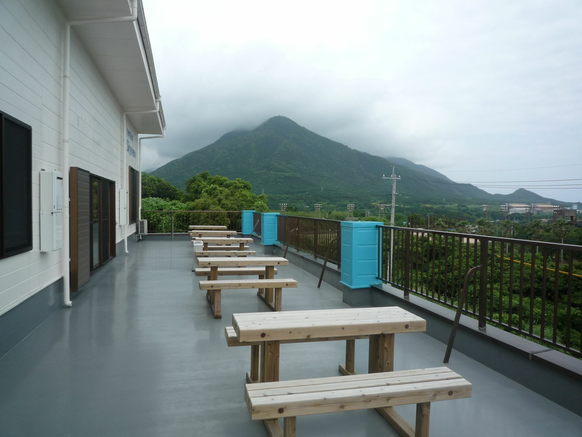 蓝天美景膳食公寓酒店 屋久岛町 外观 照片