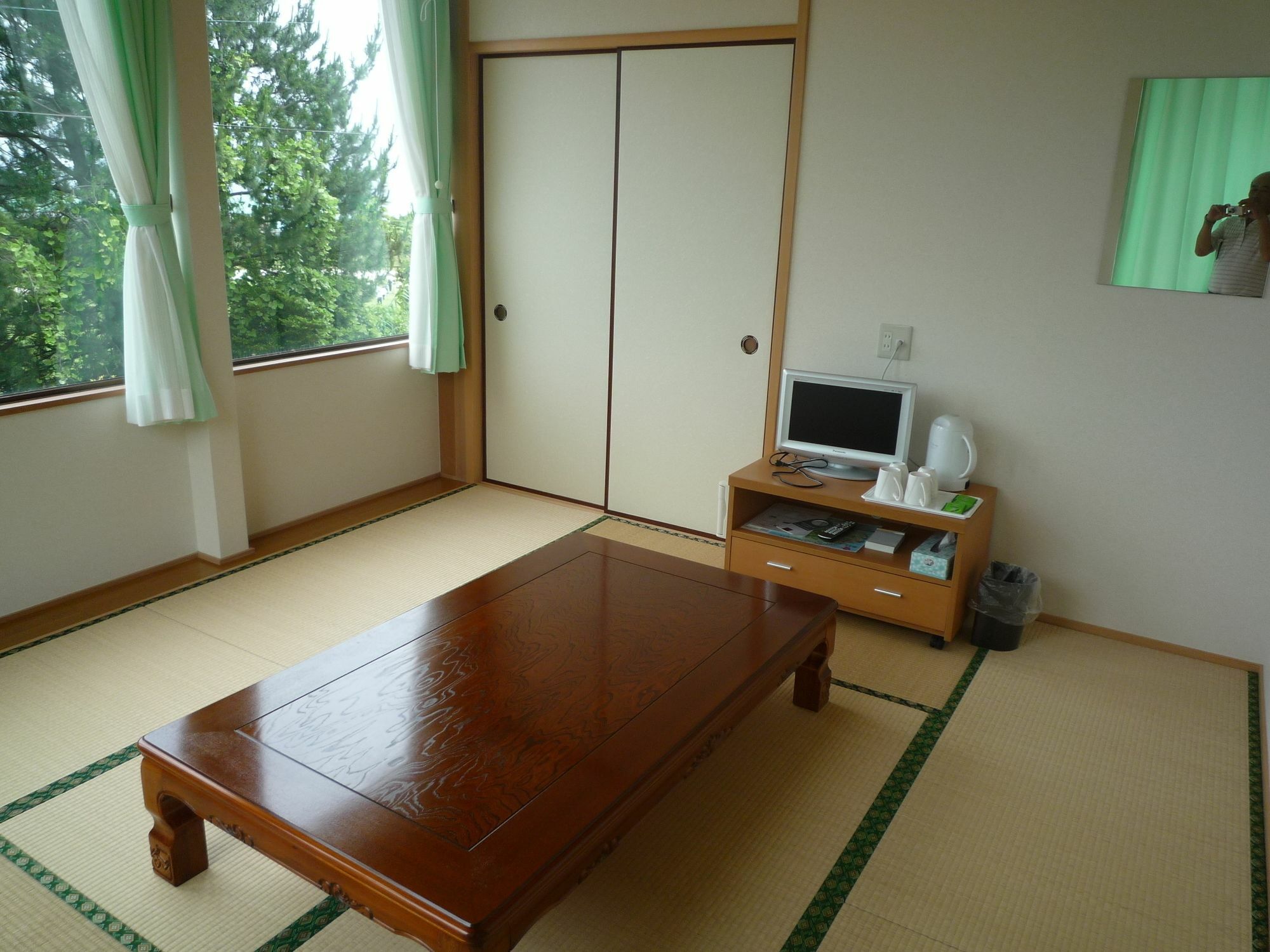 蓝天美景膳食公寓酒店 屋久岛町 外观 照片